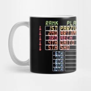 Game scoreboard Mug